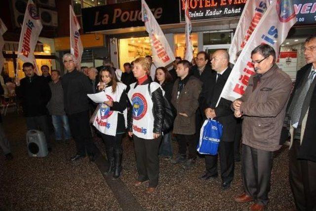 Tandoğan Müdahalesi Balıkesir'de Protesto Edildi