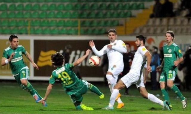 Albimo Alanyaspor - Şanlıurfaspor: 1-1