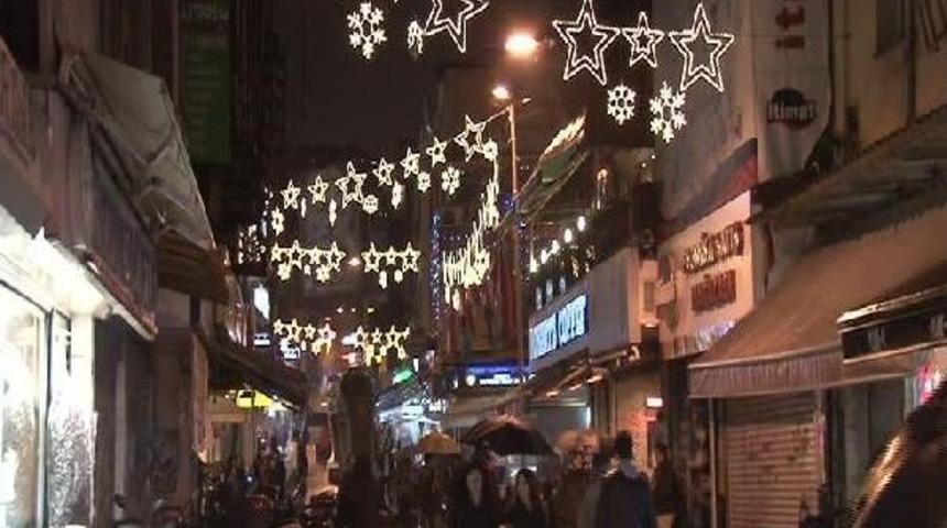 Beşiktaş'ta Yılbaşı Hazırlıkları