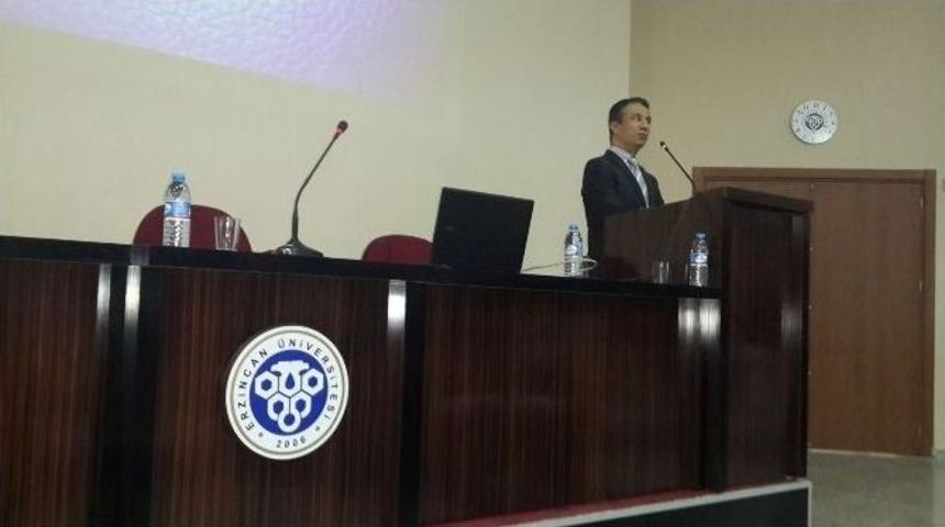 Erzincan Turizm Myo&rsquo;da S&ouml;yleyişi