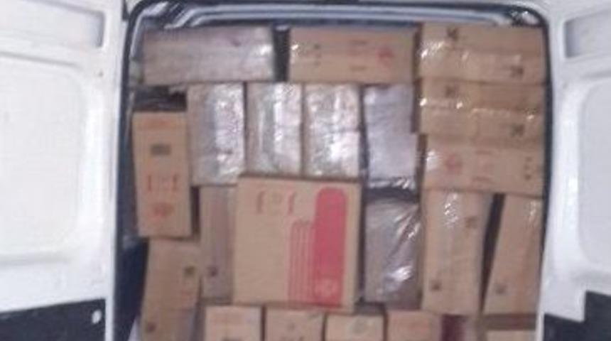 Viranşehir&rsquo;de 85 Bin Paket Ka&ccedil;ak Sigara Yakalandı