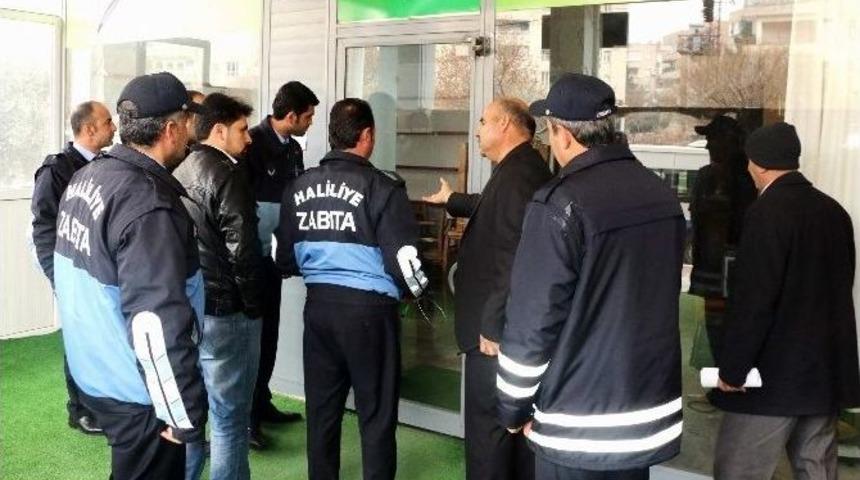 Şanlıurfa&rsquo;da İşyeri M&uuml;h&uuml;rlendi