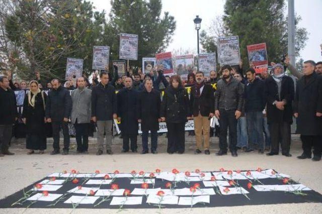 Gaziantep'te Hdp'lilerden Uludere Protestosu