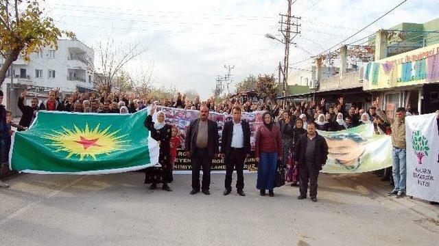 Ceyhan’da Roboski Eylemi