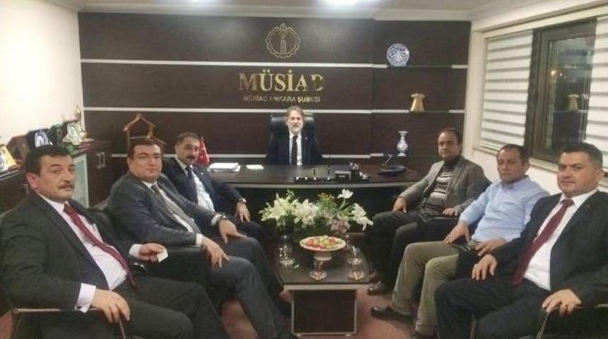 Bekiroğlu&rsquo;ndan, Nebati Ve Ankara M&uuml;siad&rsquo;a Ziyaret