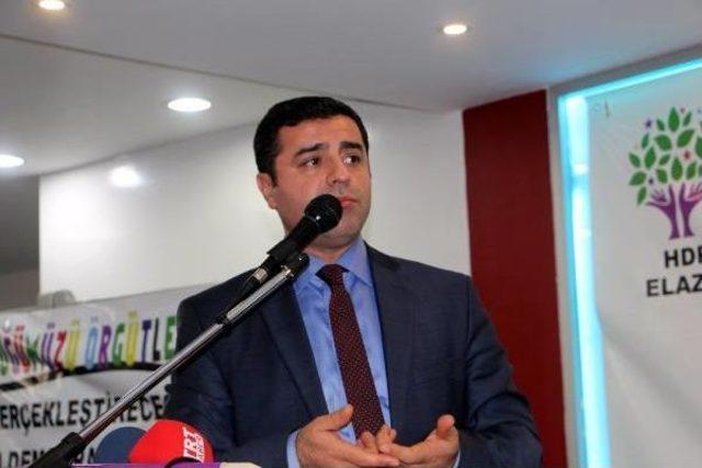 Demirtaş: Hdp'nin Akp İle İttifak Yaptığını Söylemek Alçaklıktır(2)