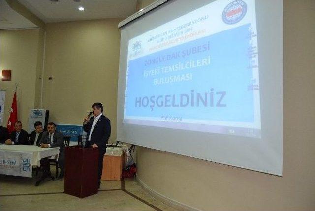 Zonguldak Büro Memur-sen İşyeri Temcilcileri Toplantısı