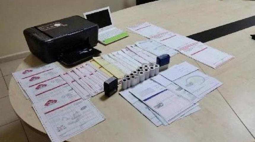 İzmir'de Sahte Fatura Operasyonu