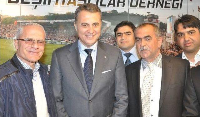 Beşiktaş Kulübü Başkanı Fikret Orman Aksaray’da