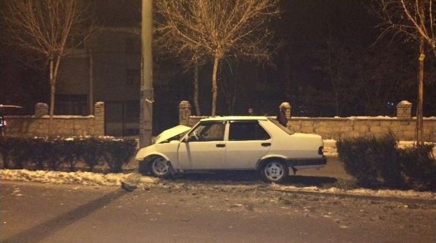 Van&rsquo;da Trafik Kazası; 1 Yaralı