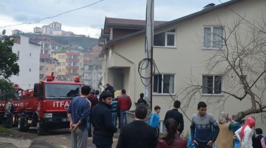 Fatsa&rsquo;da Ev Yangını