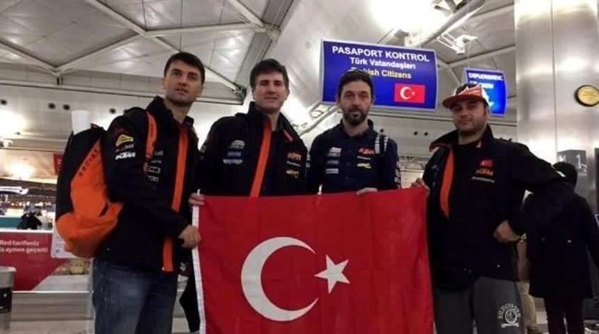 Milli Sporcular Dakar Rallisi İ&ccedil;in Yola &Ccedil;ıktı