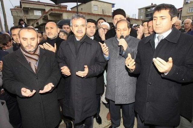 Çamlık Camii’nin Temeli Dualarla Atıldı