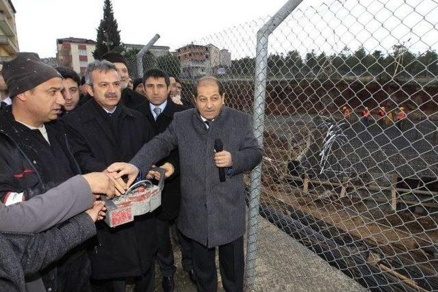 Çamlık Camii’nin Temeli Dualarla Atıldı