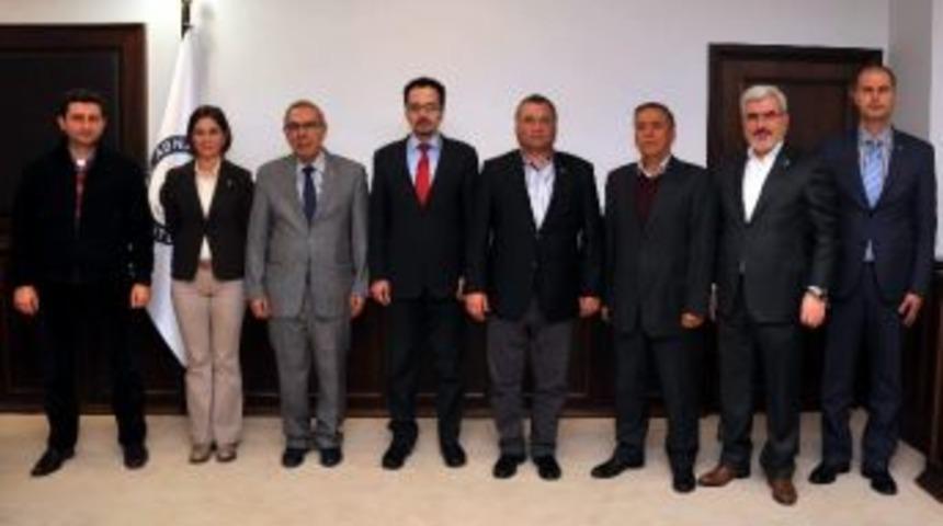 Ayso Y&ouml;netiminden Rekt&ouml;r Bircan&rsquo;a Ziyaret