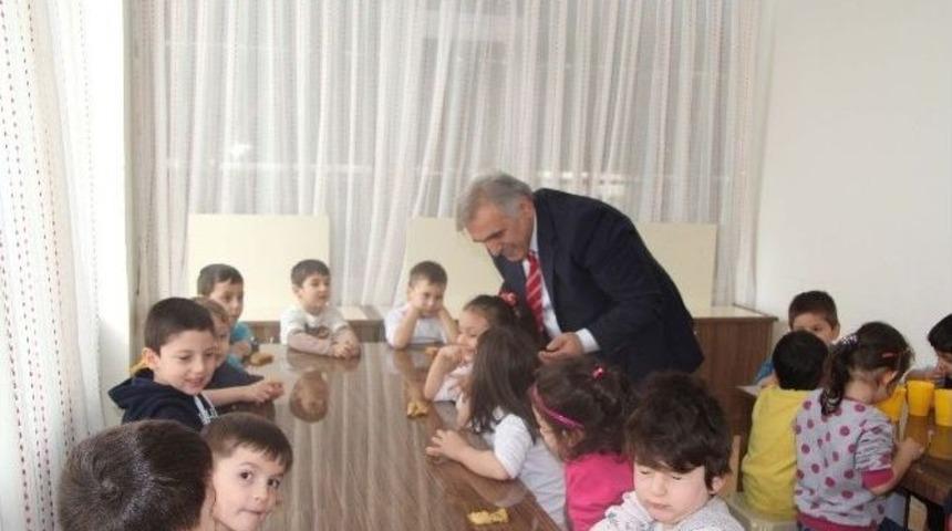 Başkan İnci, Minikleri Ziyaret Etti