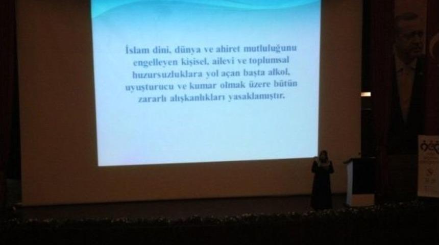 &rsquo;madde Bağımlılığından Korunma&rsquo; Panelleri Devam Ediyor