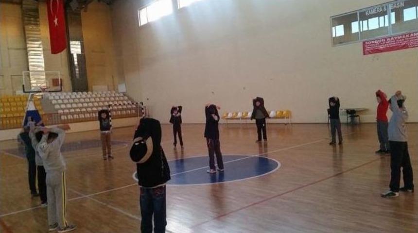Sorgun&rsquo;da Basketbol Kursu