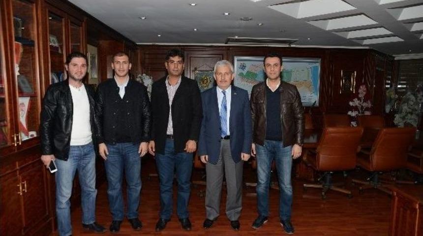 Ulubey Kaymakamı Aksu, Başkan &Ccedil;etinkaya&rsquo;yı Ziyaret Etti