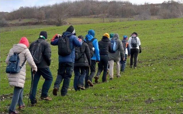 Edosk Yılın Son Etkinliğini Vaysal Köyü’ne Kış Yürüyüşü Yaparak Gerçekleştirdi