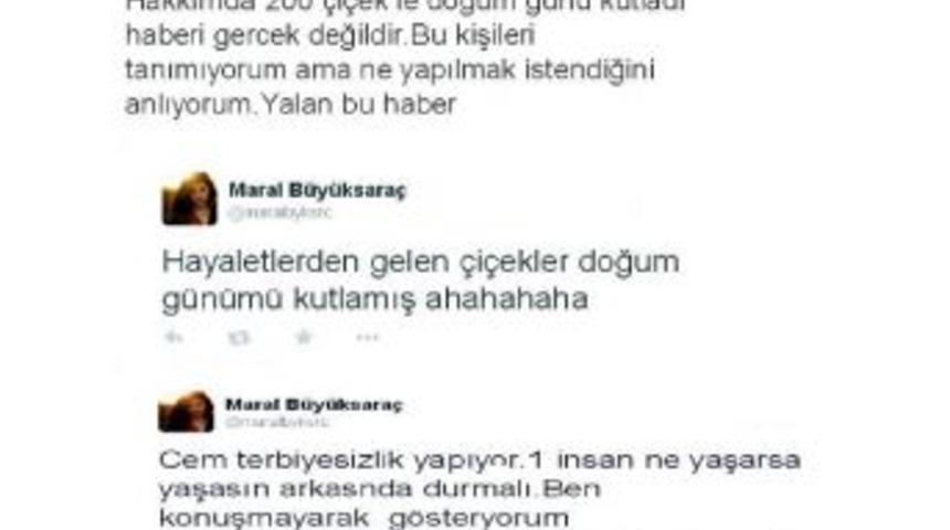 Cem Yılmaz&rsquo;Dan, 18 Yaşına Giren Maral B&uuml;y&uuml;ksara&ccedil;&rsquo;A 200 &Ccedil;i&ccedil;ek (2)