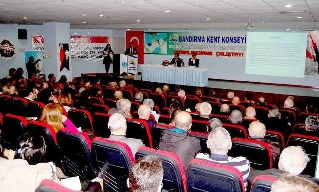 Bandırma Kent Konseyi’nden Çevre Düzeni Çalıştayı