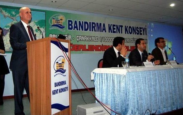 Bandırma Kent Konseyi’nden Çevre Düzeni Çalıştayı