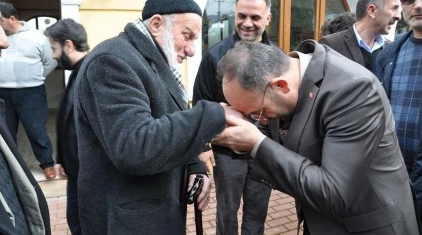 Başkan &Uuml;z&uuml;lmez, K&ouml;yleri Ziyaret Etti