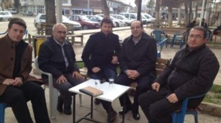 Avukat Rıza Saka Pazarlar Ak Parti Teşkilatı&rsquo;nı Ziyaret Etti