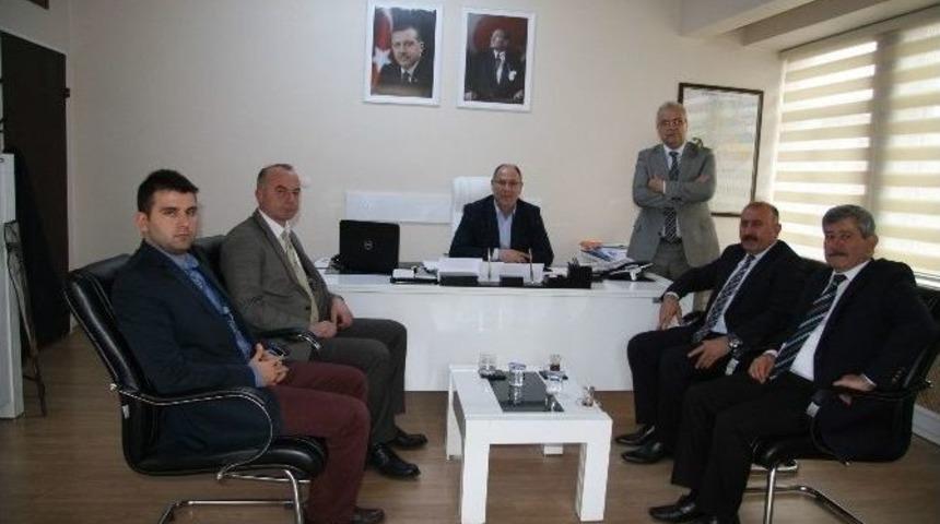 G&ouml;k&ccedil;ebey Belediyesi&rsquo;nden, Adapazarı Belediyesi Başkan Vekili Erol Aydın&rsquo;a Ziyaret