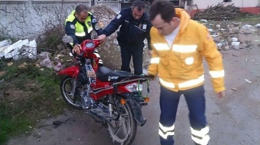 D&uuml;zce&rsquo;de Trafik Kazası: 1 Yaralı