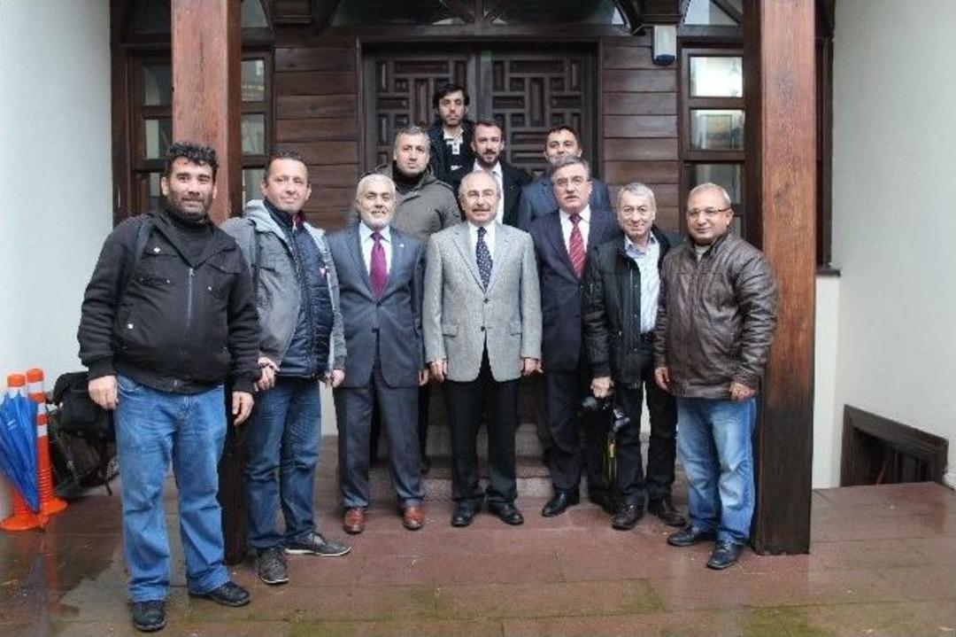 Vali Mustafa Yaman Medya Mensuplarıyla Buluştu