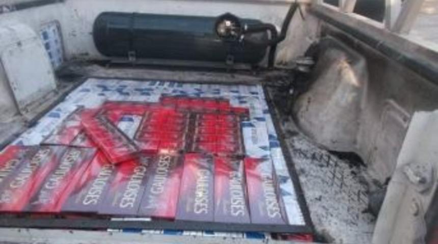 84 Bin 680 Paket Ka&ccedil;ak Sigara Yakalandı