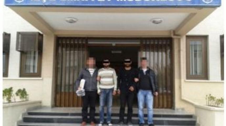 Bayan Kuaf&ouml;r&uuml;nden Hırsızlık Yapan 2 Ş&uuml;pheli Tutuklandı