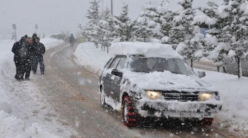 B&uuml;y&uuml;kşehir, Kar Yağışı Uyarısı Yaptı