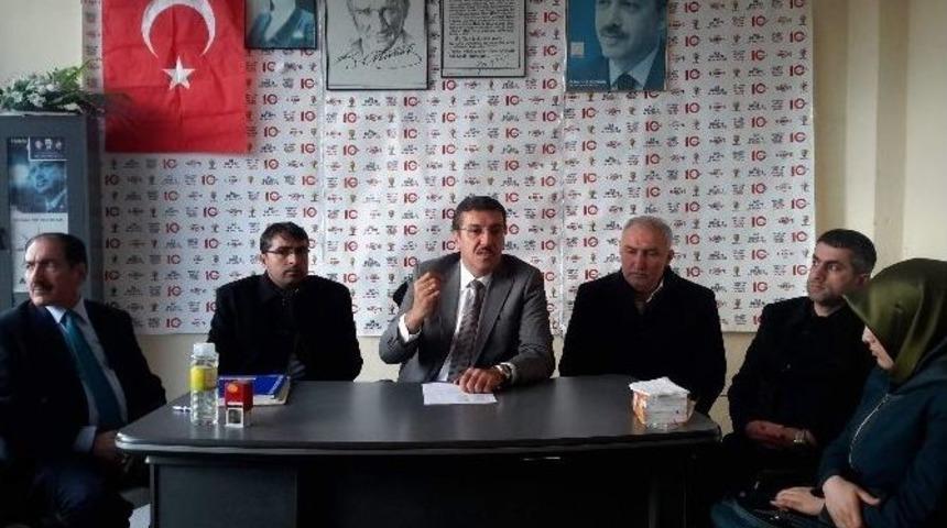 Ak Parti İl Başkanı B&uuml;lent T&uuml;fenkci, Helallik İstedi