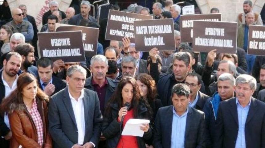 Şanlıurfa'da Dbp'lilerden Uludere Ve Cizre Protestosu