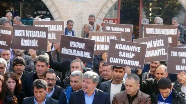 Şanlıurfa'da Dbp'lilerden Uludere Ve Cizre Protestosu