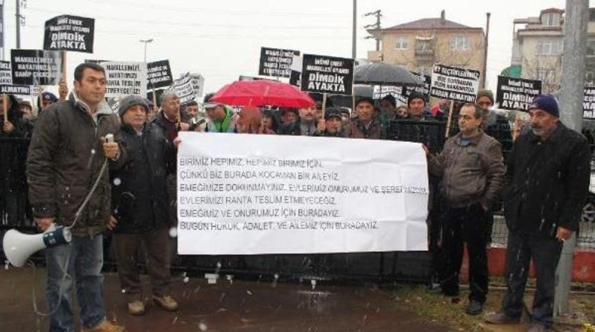 &Ccedil;ayırovalılar Kentsel D&ouml;n&uuml;ş&uuml;m Projesine Karşı  Dava A&ccedil;tı