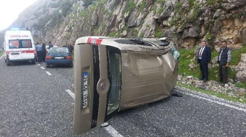 Marmaris&rsquo;te Trafik Kazası: 3 Yaralı