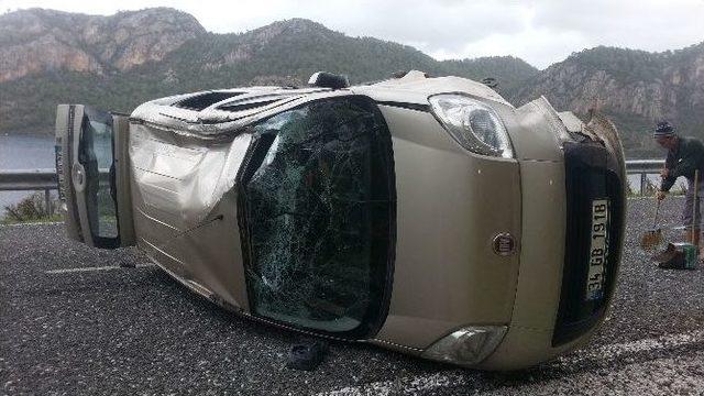 Marmaris’te Trafik Kazası: 3 Yaralı