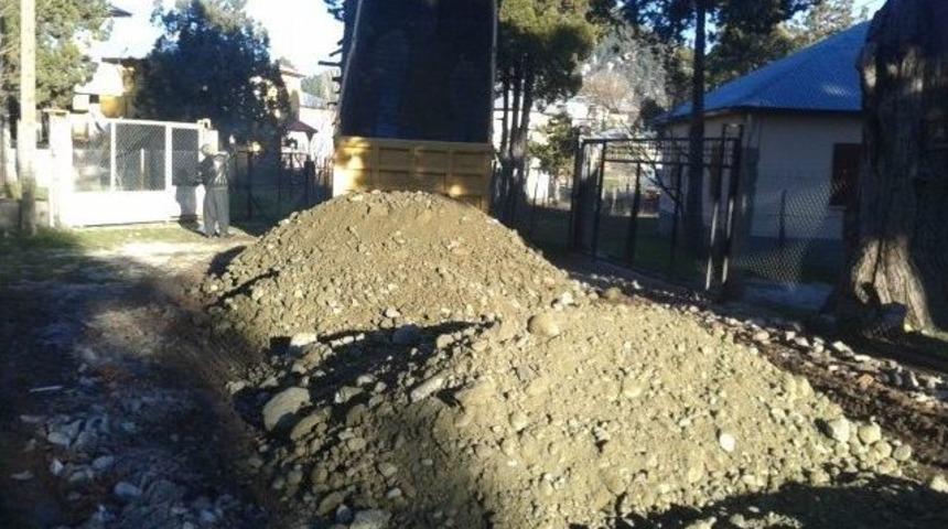 Başkan Akgedik &Ccedil;alışmaları Yerinde İnceledi