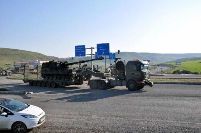 Cizre'ye Tank Ve Top Sevkiyatı