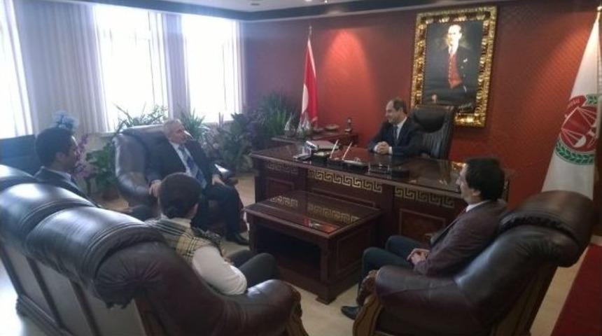 Malatya Valisi S&uuml;leyman Kam&ccedil;ı, Baro&rsquo;yu Ziyaret Etti