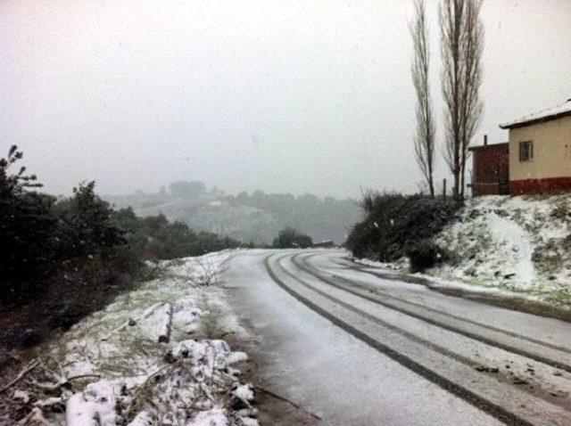 Manisa Spil Dağı Beyaza Büründü