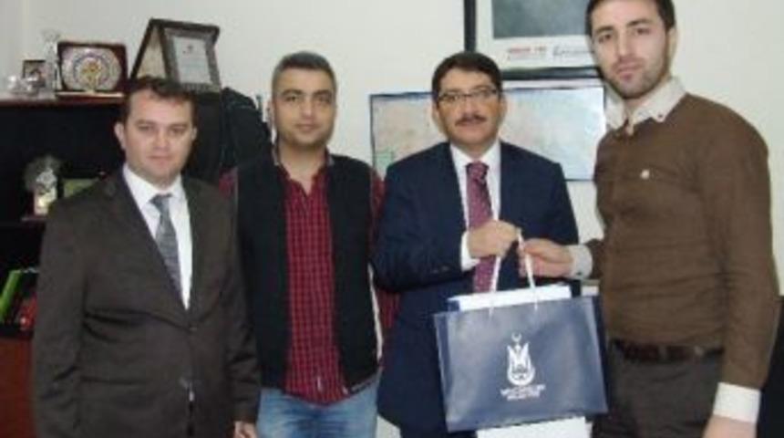 Başkan &Ccedil;elik&rsquo;ten İha&rsquo;ya Ziyaret