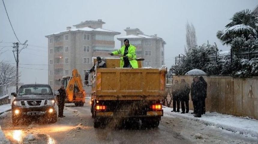 Osmangazi&rsquo;de Karla M&uuml;cadele Başladı