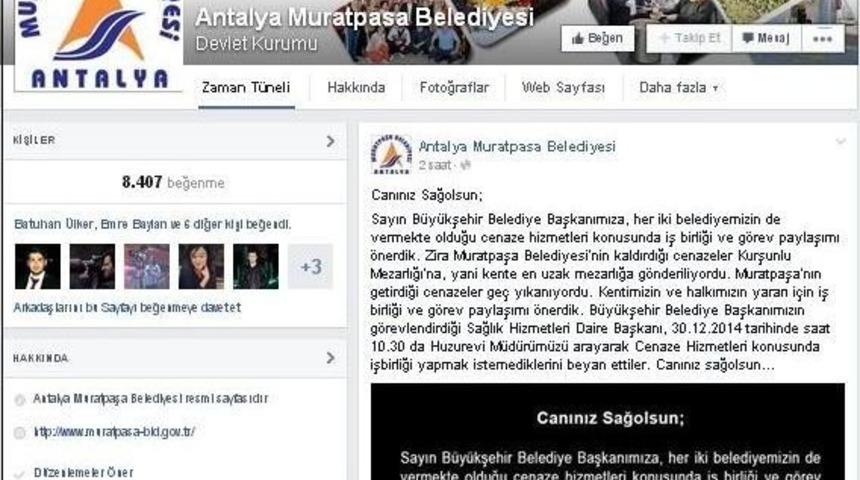 Başkan Uysal&rsquo;dan Sosyal Medya &Uuml;zerinden Cenaze Sitemi