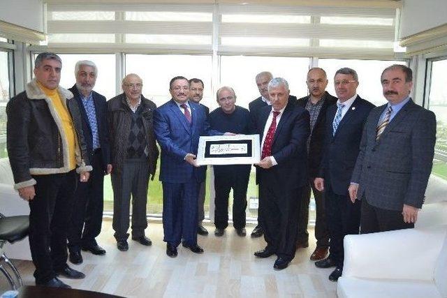 Çorum Askf Heyetinin Samsun Ziyareti