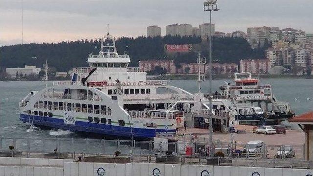 Çanakkale’de Feribot Seferleri İptal